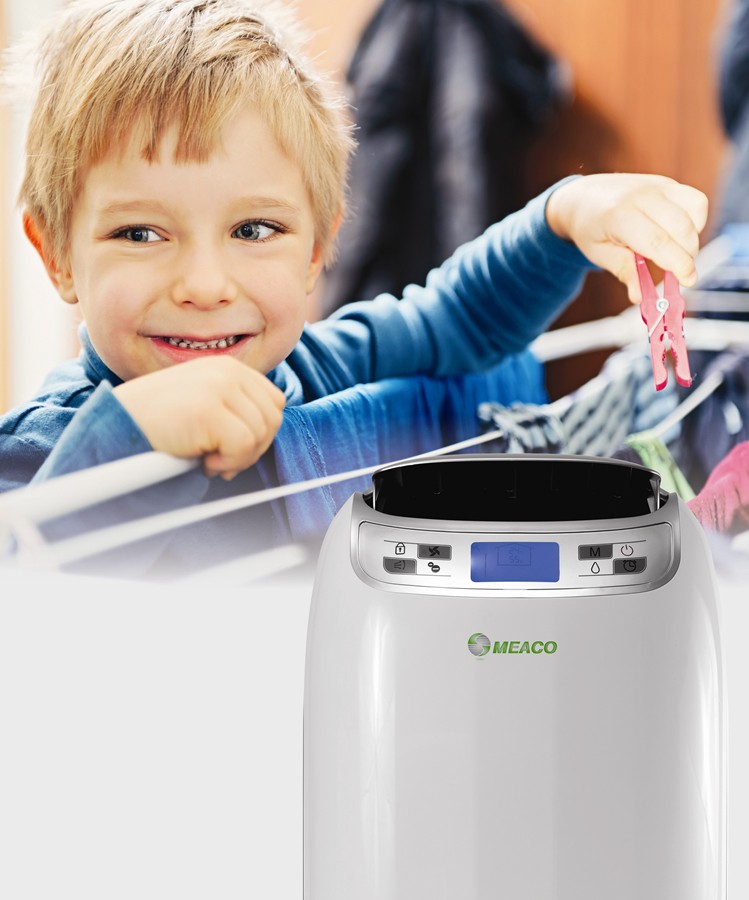 the perfect dehumidifier for drying laundry indoors