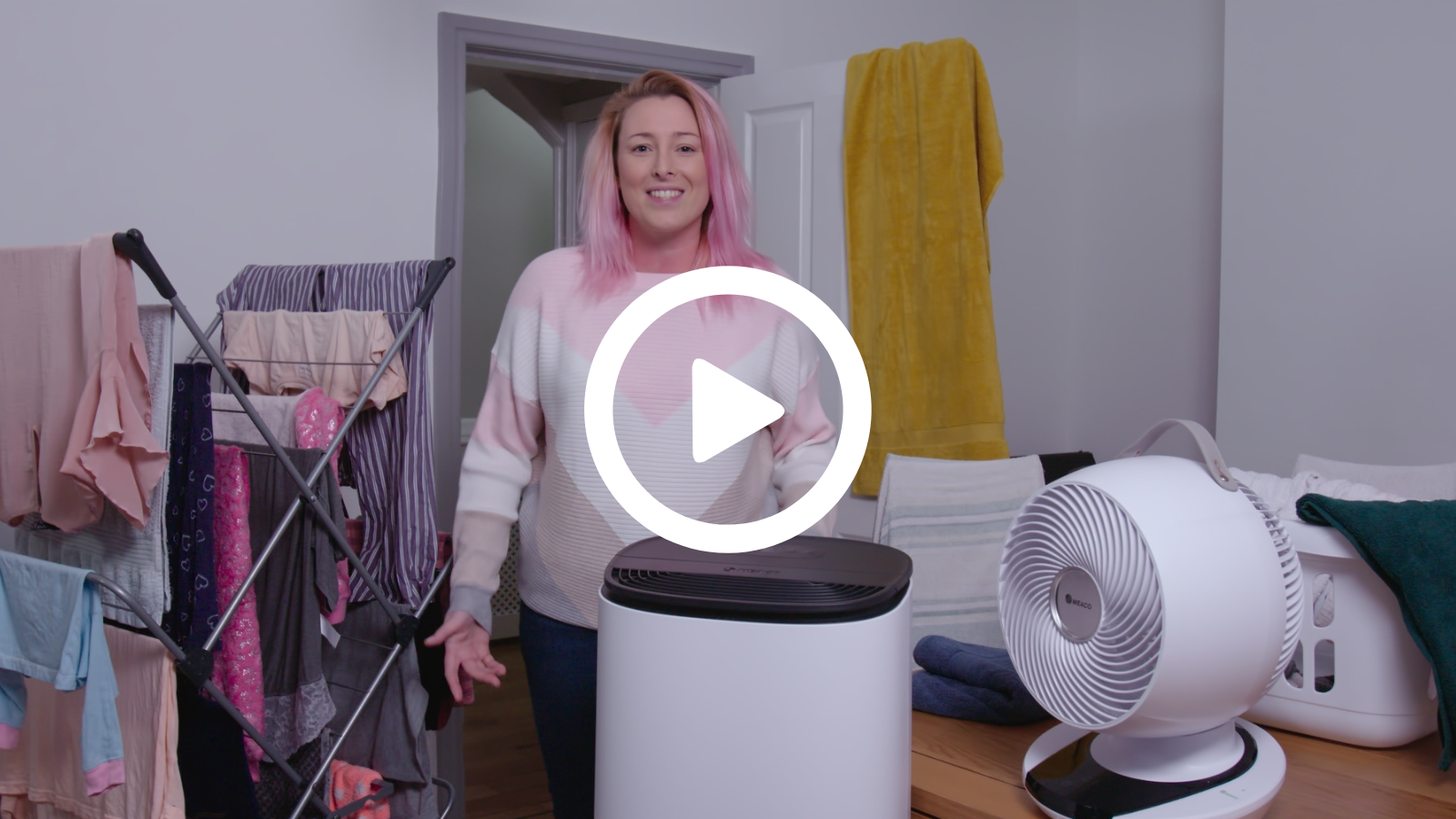 Video thumbnail save nearly £300 by drying laundry with Arete One Dehumidifier