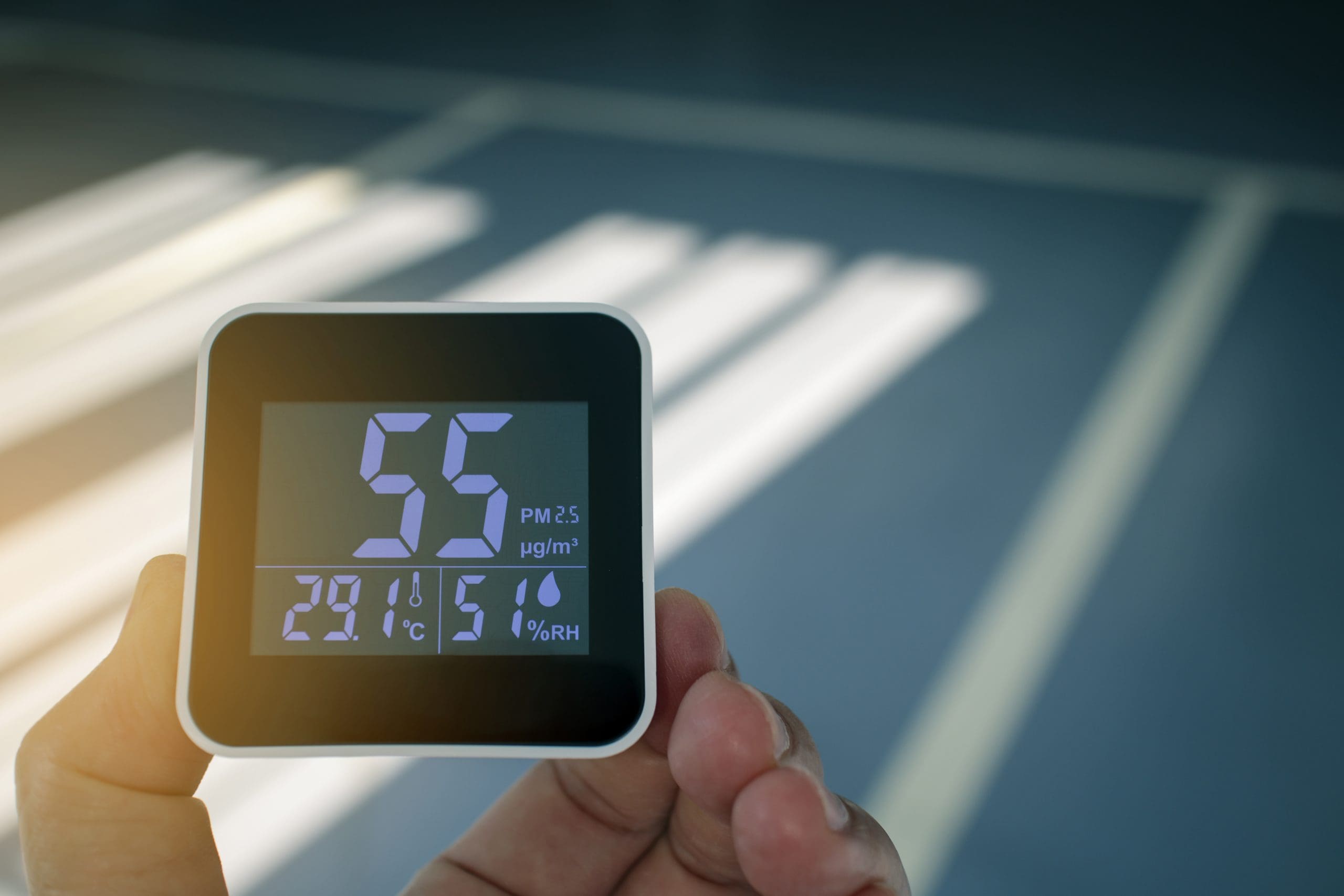 Air quality/humidity monitor