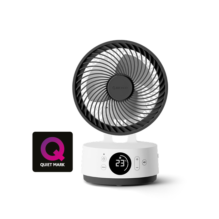 MeacoFan Sefte 6 air circulator with battery quiet mark approved